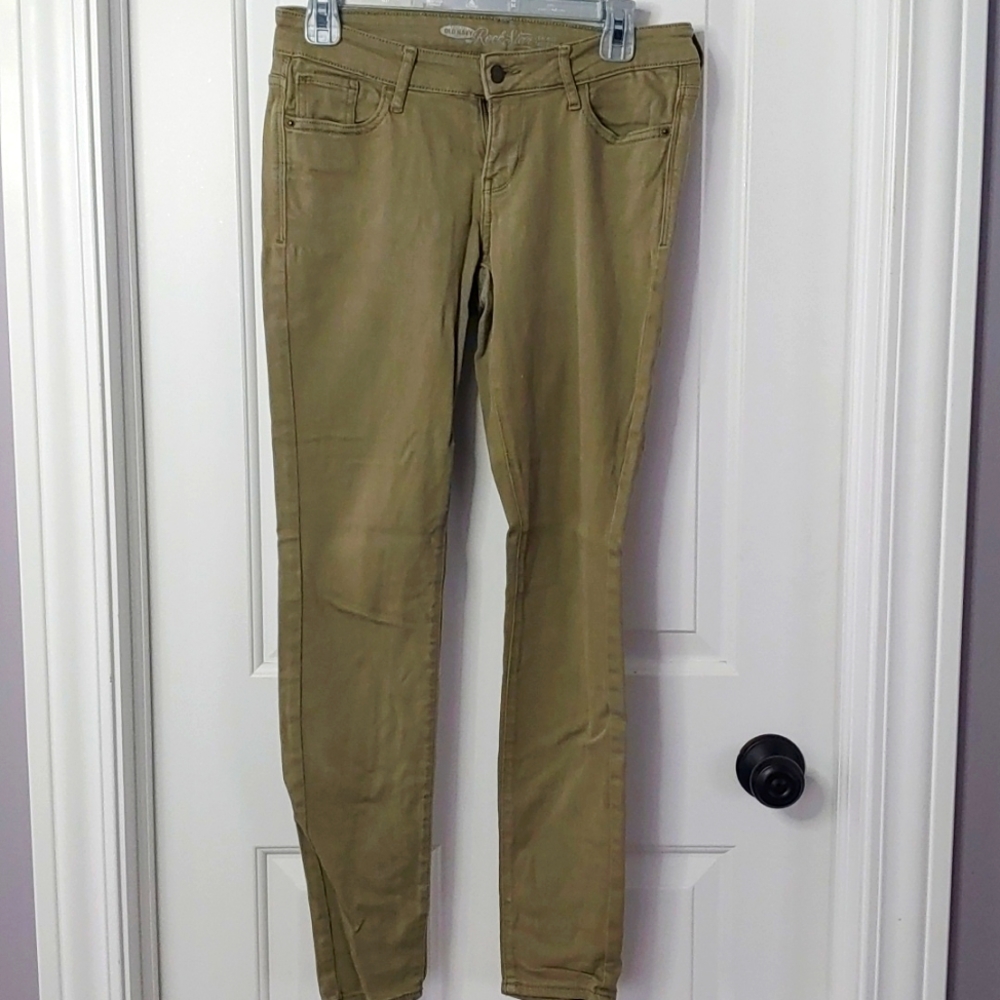 Old Navy olive Jeggings